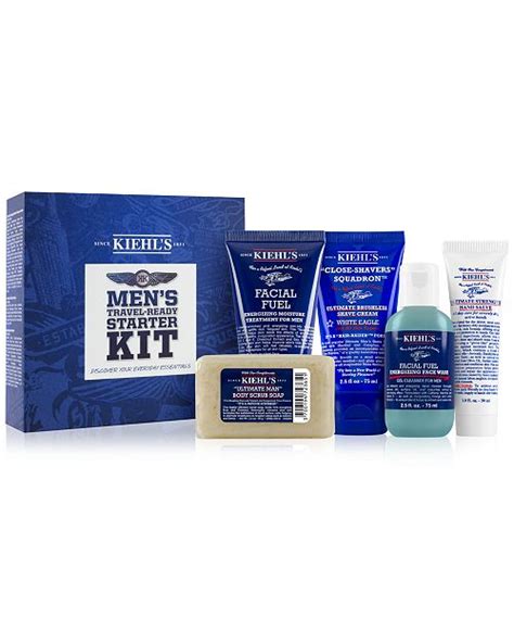 macy's kiehl's men's gift set